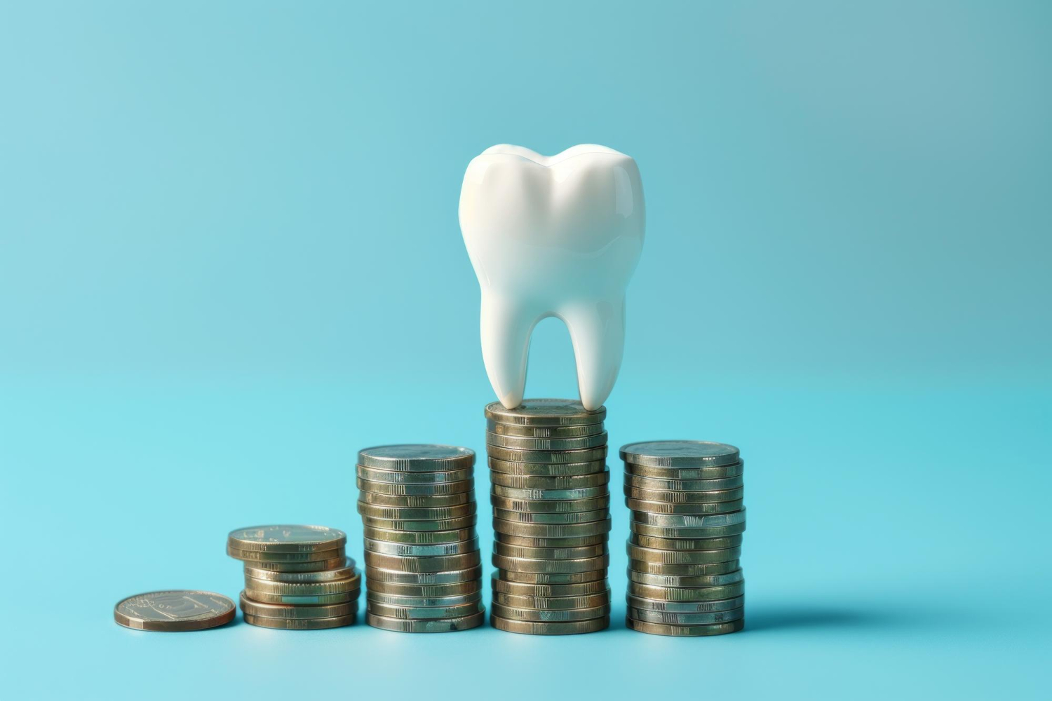 Conceptual representation of the cost of dental care